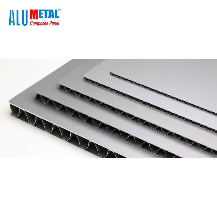 1200mm Aluminum Corrugated Composite Panel B1 A2 Fireproof