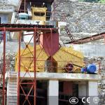 Slag Stone Vertical Shaft Fine Impact Hammer Crusher 30 - 500tph