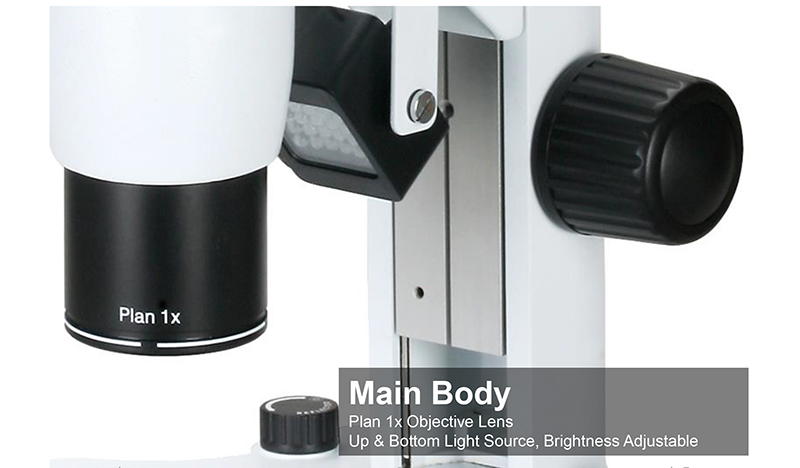 A23.1001-F Flourescent Stereoscopic Zoom Microscope Wf15x