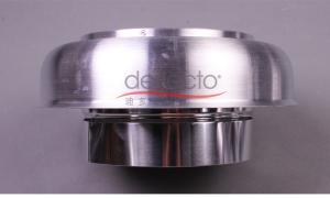 China Aluminum Mushroom Shape Metal Air Vent 150MM Outdoor Chinmey Air Outlet For GSPS wholesale