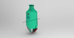 China APFBH-D 700mm Semi Combined Drilling Bucket With Flat Teeth wholesale