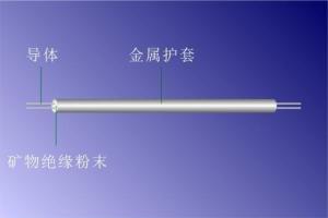 China 8mm Mineral Insulated Metal Sheathed Cable Sensor Control wholesale