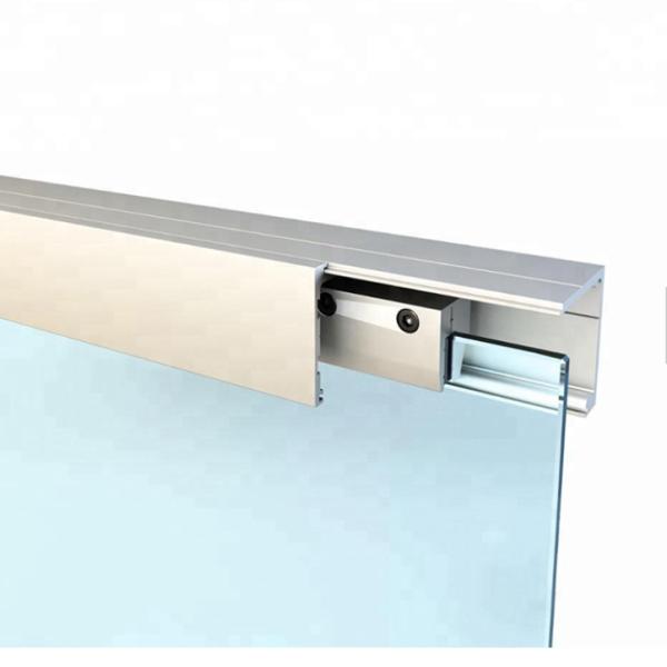 Tempered Laminated Frosted Glass Panel Sliding Barn Door For Bathroom