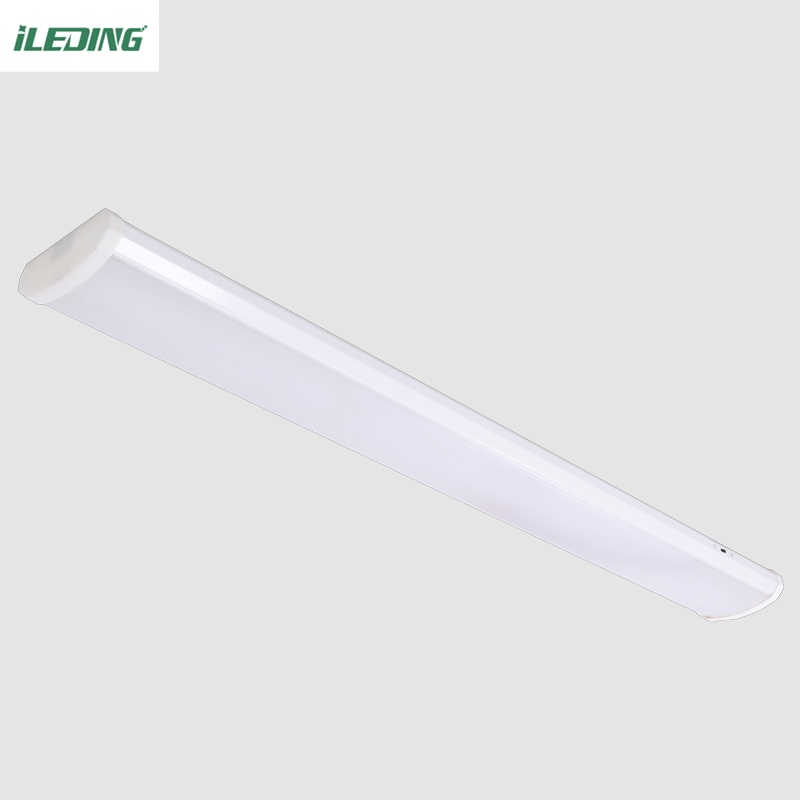 IP65 40W 46W 347V ETL DLC Office Led Wraparound Lighting Fixture Low-Profile 140Lm/W