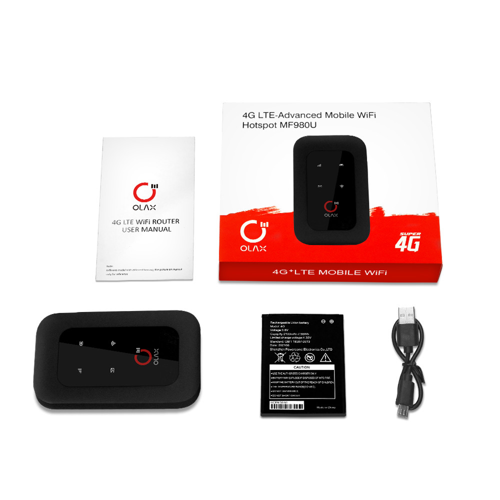 MF980U WD680 Mobile Wireless Wifi Hotspot Battery 3.8V 2100mah