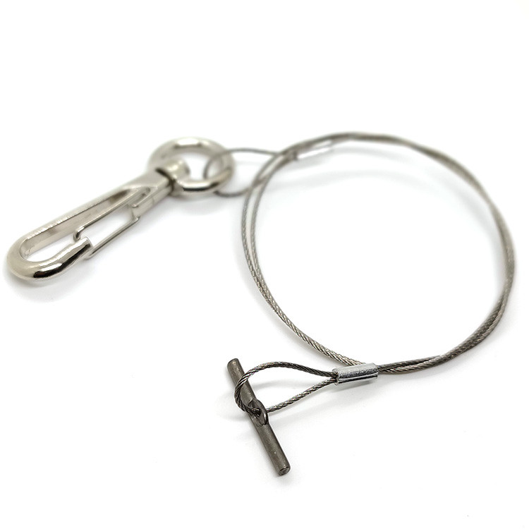 Stainless Steel Wire Rope Lanyards Hanging Wall Flower Basket