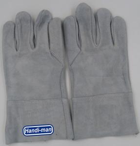China 10 inch Cow Split Leather Working Gloves wholesale
