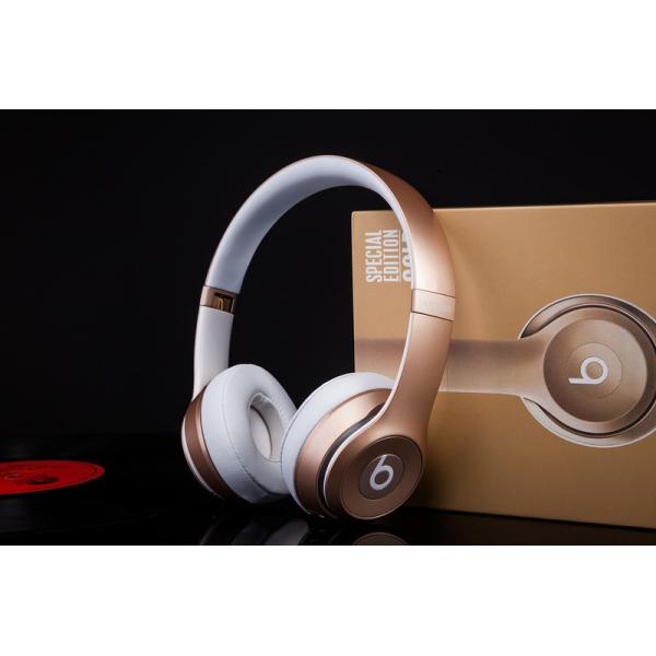 Beats by Dr.Dre Solo2 Wireless Headband Wireless Headphones Special Edition Gold
