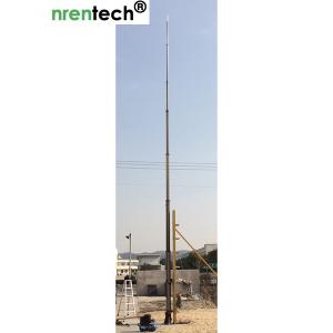 China 15m non-lockable pneumatic telescopic mast-30kg payloads-NR-2750-15000-30 wholesale