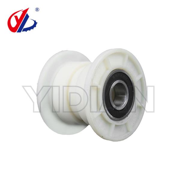 63mm Woodworking Machine Accessories Nylon Swing Arm Wheel For Sliding Table