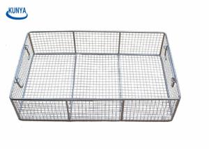 China Sliding SUS304 Chicken 1.0mm Basket Woven Grille Steel Mesh wholesale