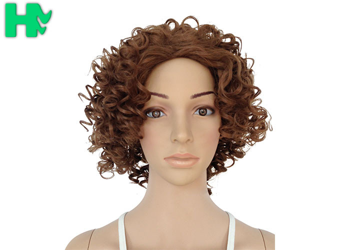 Heat Resistant Synthetic No Lace Short Synthetic Wigs Soft And Smooth Hair