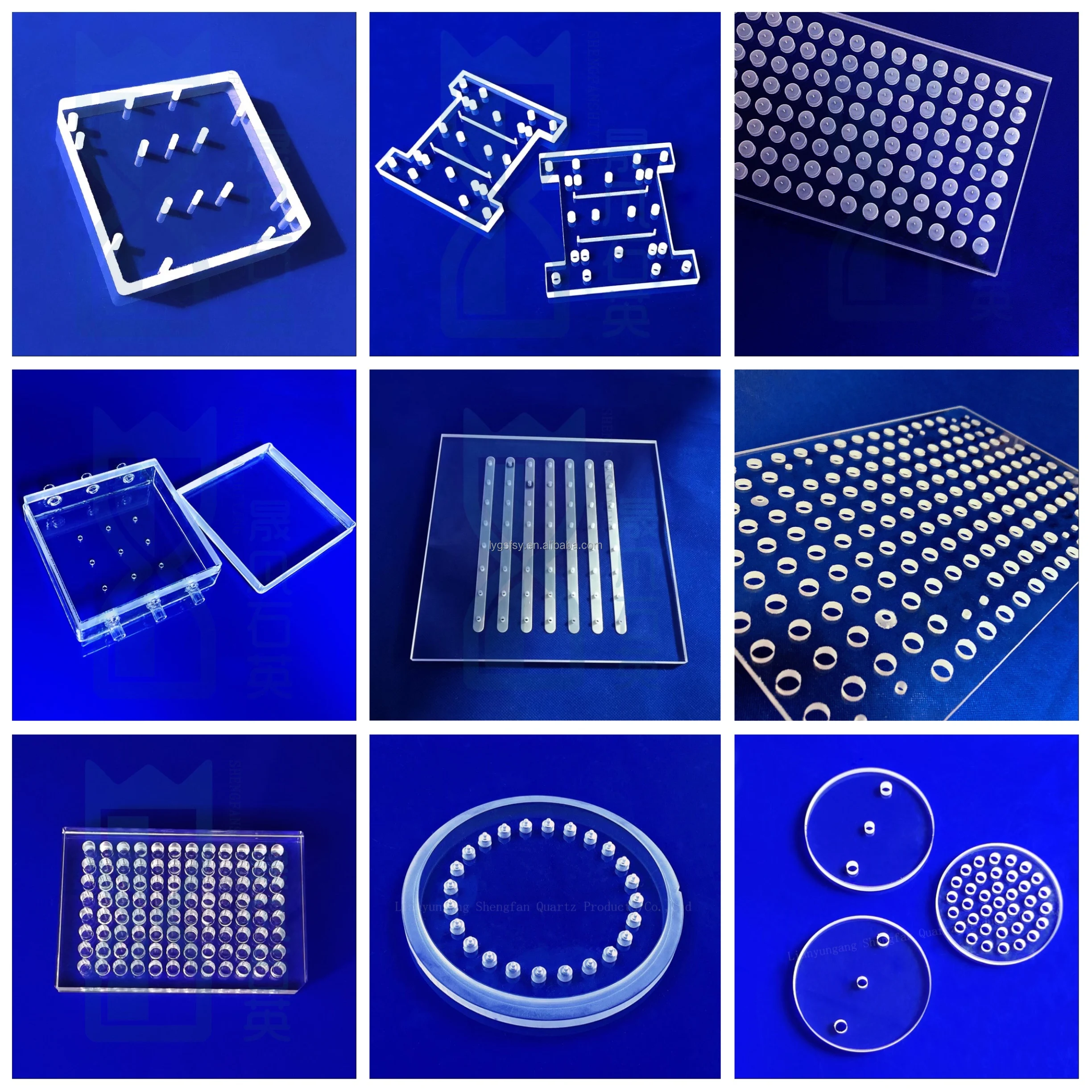 Professional Opaque Shaped Quartz Sheet Custom High Temperature Resistant