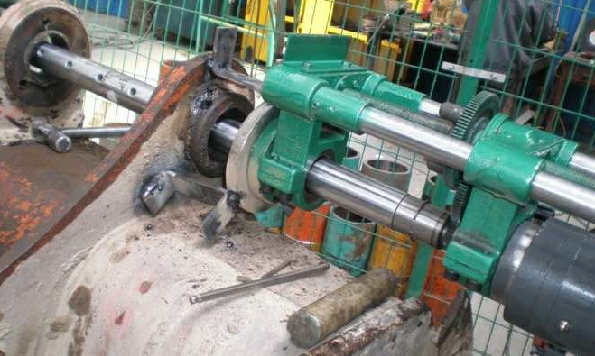 40r/min Portable Line Boring Machine , Low Price Small Bore Boring Machine