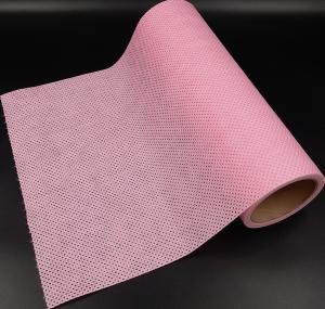 China Mesh Dyed Disposable Kitchen Spunlace Non Woven Wipes wholesale