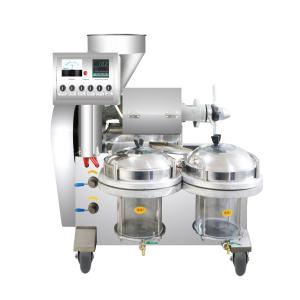 China 3KW 40Kg/h Peanut Oil Press Machine Steel Mustard Oil Extract 220V wholesale