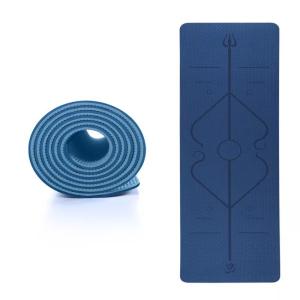 China TPE Yoga Mat, Dual Color, Environmentally friendly, Soft Anti Slip Sports Fitness, Exercise, Pilates Mat, Extra Grip wholesale