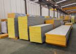 Steel 50mm 75mm Fiber Glass Wool Sandwich Panel