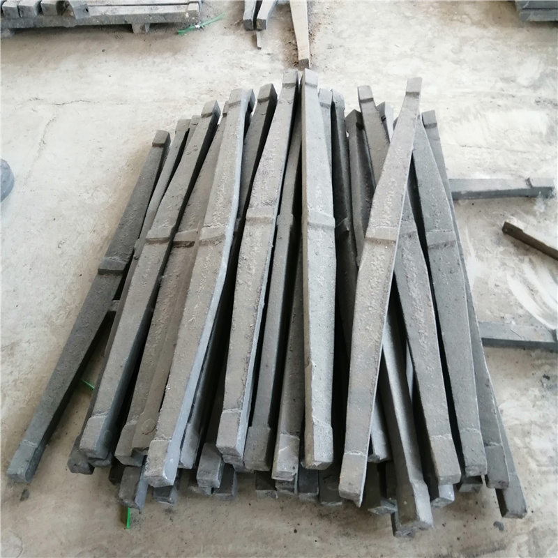 Industrial Coal Boiler Grate Bar Round Rectangle 1kg Customizable