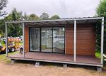 Australia Standard Light Steel Frame Prefabricated Gable Steel Shed , Car