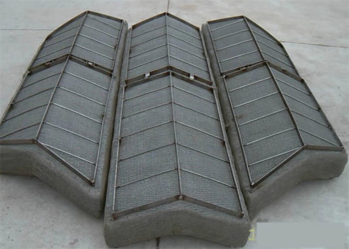 Oil Mist Separation Demister Pad 316L Stainless Steel Wave Type