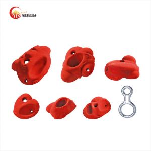 China Anti Skid Climbing Wall Rocks Customized Size Climbing Practice Holds wholesale