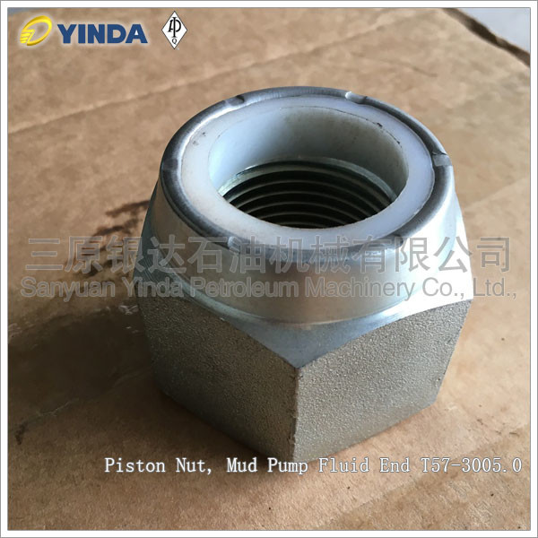 Piston Nut Mud Pump Fluid End T57-3005.0 RS11306A.05.15.00 Conveying Mud Flushing Fluids