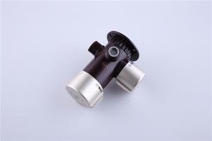 China Brown Body Thermostatic Water Mixing Valve , 35 Double Switch Thermo Shower Valve wholesale