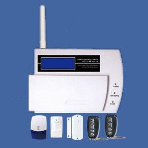 China GSM wireless home alarms in LCD screen supporting CID wholesale