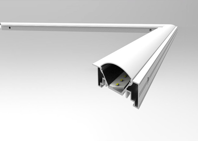 45W Invisible Square Linear LED Light For Ceiling Lighting 600x600mm 100lm/w