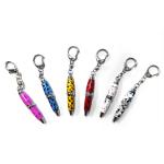 Animal Printing Mini Pen Keychain , 6.5cm Small Pocket Pen