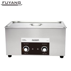 China 19L 420w Mechanical Ultrasonic Cleaner For Jewelry SUS304 40kHz Benchtop wholesale