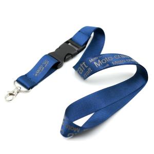 China Silkscreen Printed Nylon Sublimation Lanyards Blank Polyester For Promotions And Events wholesale