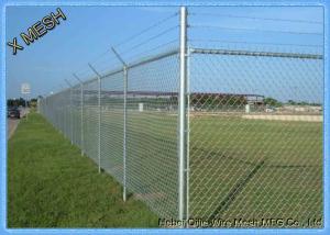 China Security Galvanized Chain Link Fence 3 Foot Diamond Wire Netting wholesale