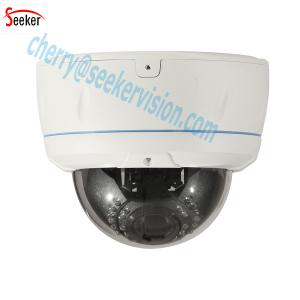 China metal dome housing Vandalproof outdoor security system p2p onvif h.265 5.0mp ip camera Home security wholesale