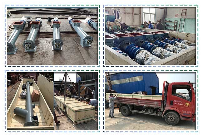 Stainless Steel Pipe Horizontal Screw Conveyor Auger Screw Feeder
