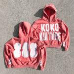 Customized Labels Unisex Men's Hoodies Custom Logo Streetwear Vintage French