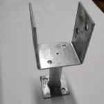 Galvanized Steel Post Anchors 90x90mm for Wood Posts
