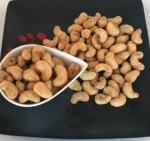 Healthy Wheat Flour Roasted Coated Sesame Cashew Nut Snacks Foods With Crispy