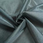 Black Striped Plaid 43D Jacquard Mattress Fabric High Strength