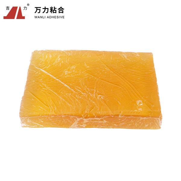 150 Degree Packaging Hot Melt Adhesive Kraft Paper Adhesive Tape Yellow TPR