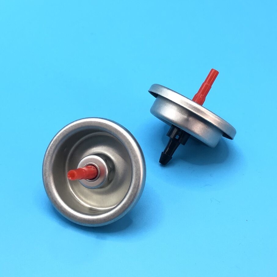 Stainless Steel Spring Gas Refill Valve - One Inch Size for Efficient Gas Distribution