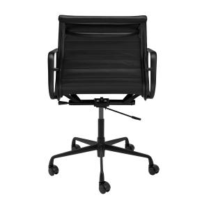 China Modern Luxury Executive Office Chair Black Powder Coated Aluminum Base For Conference Room wholesale
