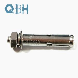 China Plain Surface Stainless Steel Sleeve Anchors Cold Forming Process For Industrial wholesale
