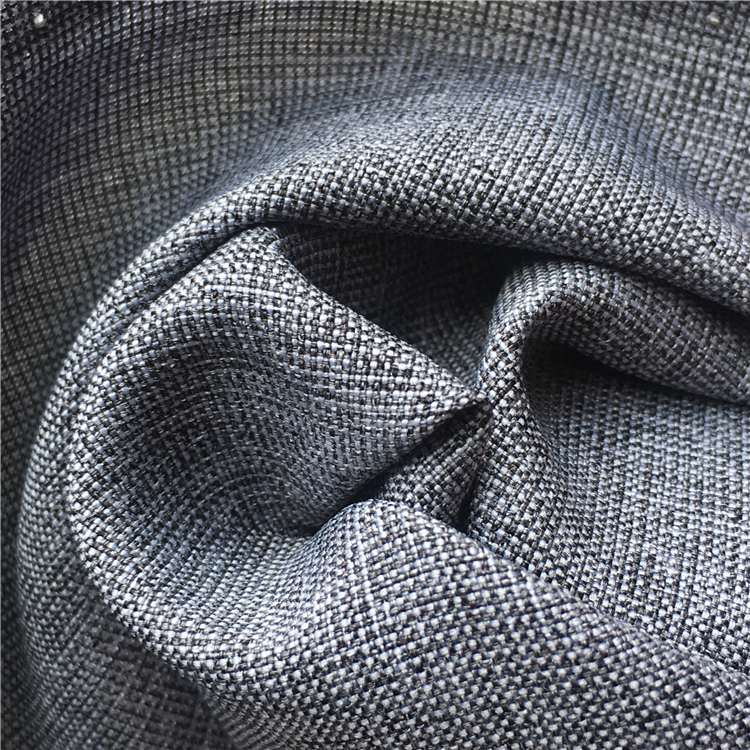 300D*300D Cationic Polyester Two-Tone Slub Mitongge Fabric For Suit Linen Colth With High-