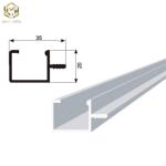 Kitchen Cabinet Aluminum Alloy Door Profiles Frame Anodizing Aluminium Profile