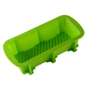 China 164g Heat Resistant Silicone Cake Molds Bread Baking Trays wholesale