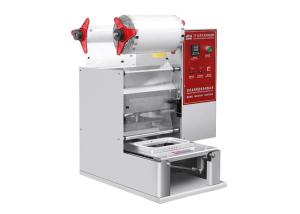 China 500W Disposable Automatic Tray Sealing Machine 500pcs/H For Tray And Bowl wholesale