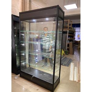 China 2000mm High Vertical Glass Display Cabinet ODM Acceptable wholesale