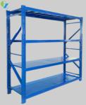200KG Per Layer Powder Coated Steel Storage Racks Light Duty Warehouse Storage
